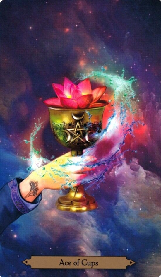 Карта туз кубков на заставку