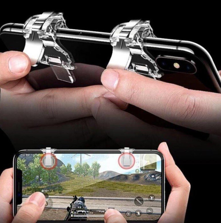 Телефон для игры pubg mobile. Триггер для смартфона PUBG r11. Триггеры для ПУБГ. Джойстик для телефона l1r1 w6. Триггеры для ПАБГ мобайл.