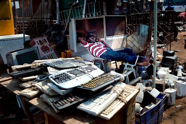 Продажа вторсырья на свалке