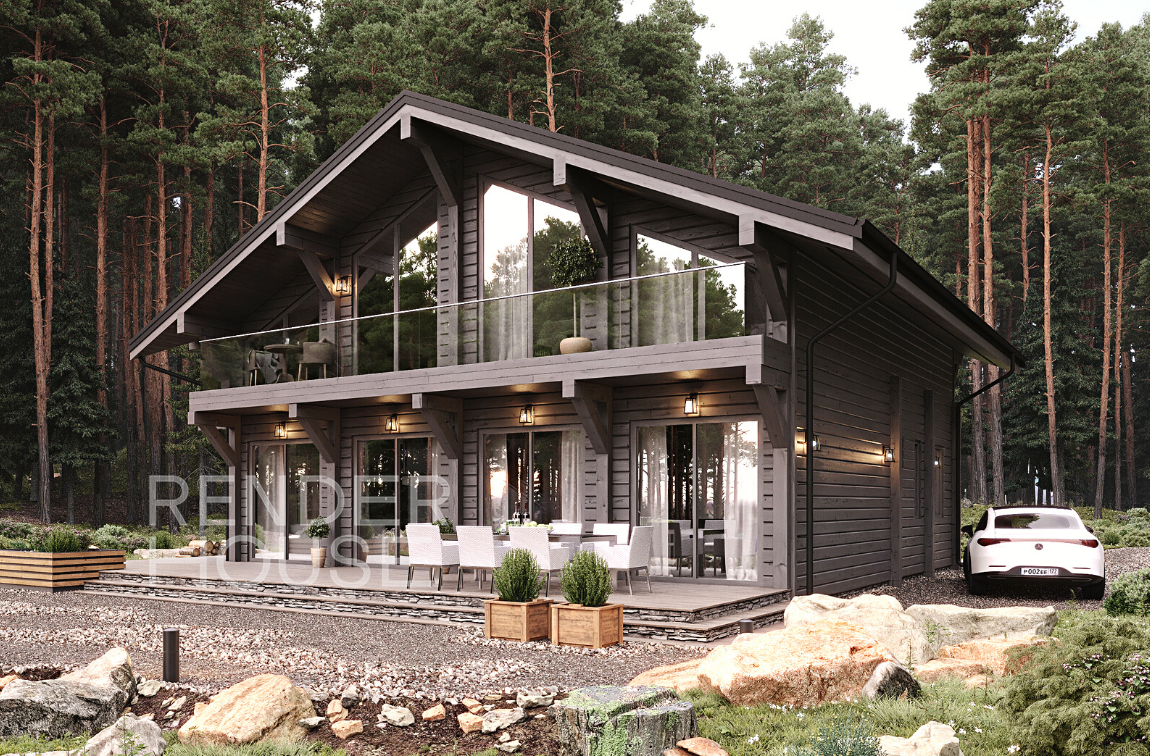 Проект АСПЕН, Render House