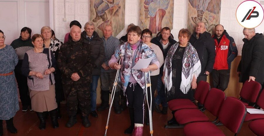 Фото: кадр из видеообращения пайщиков к Бастрыкину А.И. на Ютуб-канале Дмитрия Красичкова.