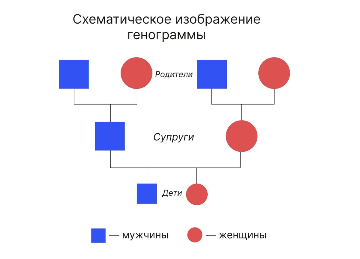 Генограмма семьи картинки