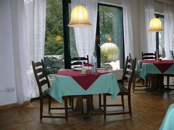 Наш ресторанчик в отеле Gesundheitshof. Фото автора