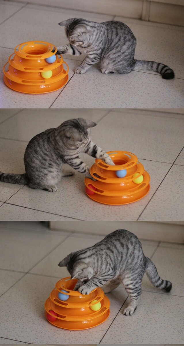 Трехуровневая башня