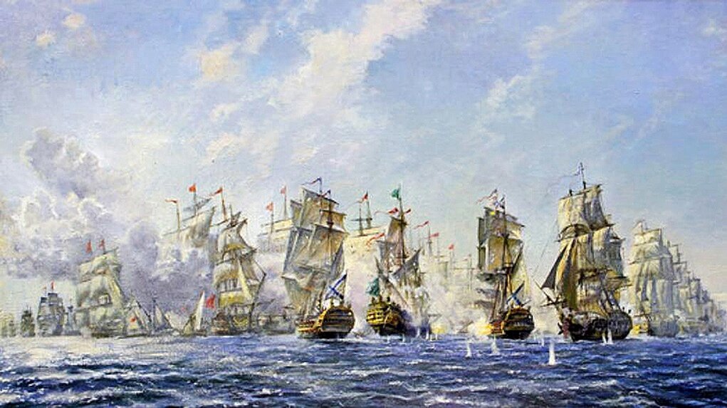 Сражение у мыса Калиакрия.