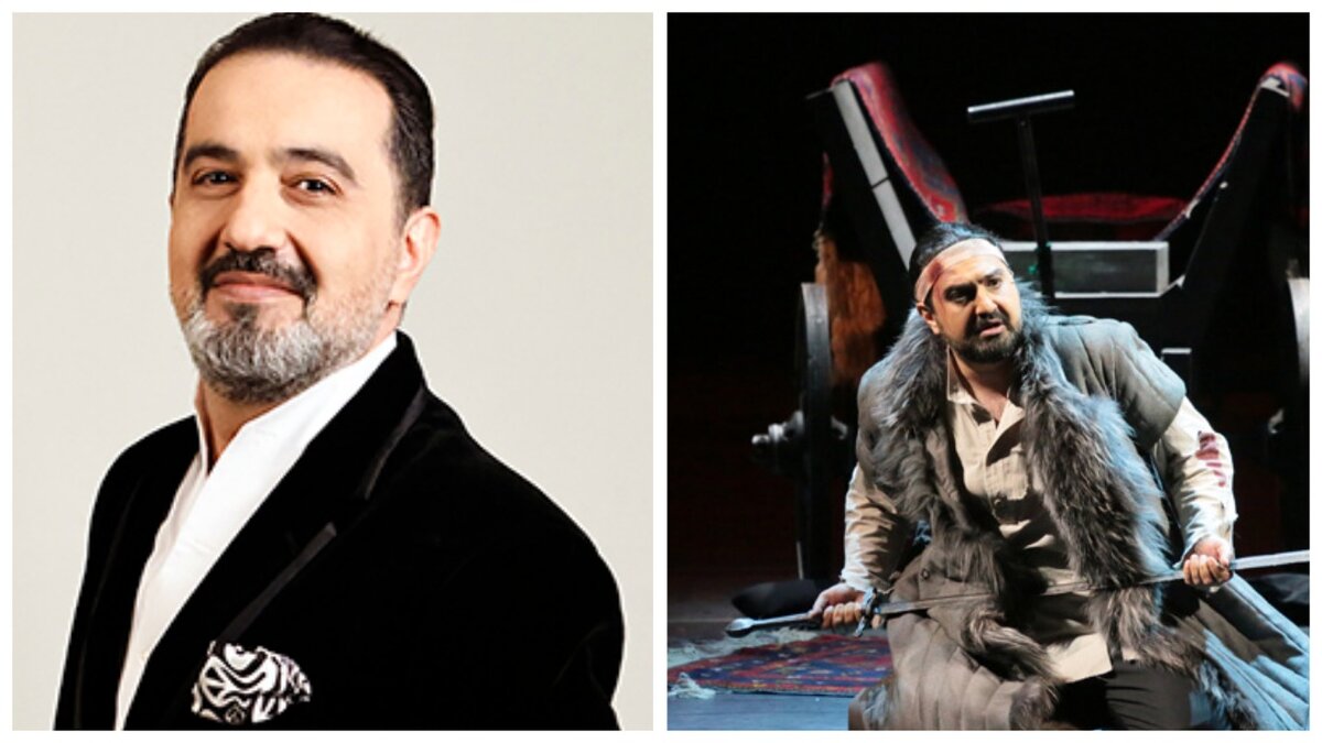 Эльчин Азизов, сцена из спектакля "Князь Игорь