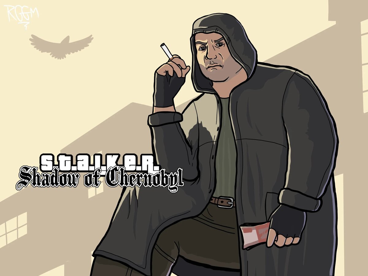    Игрок стилизовал загрузочные экраны GTA: San Andreas под S.T.A.L.K.E.R.