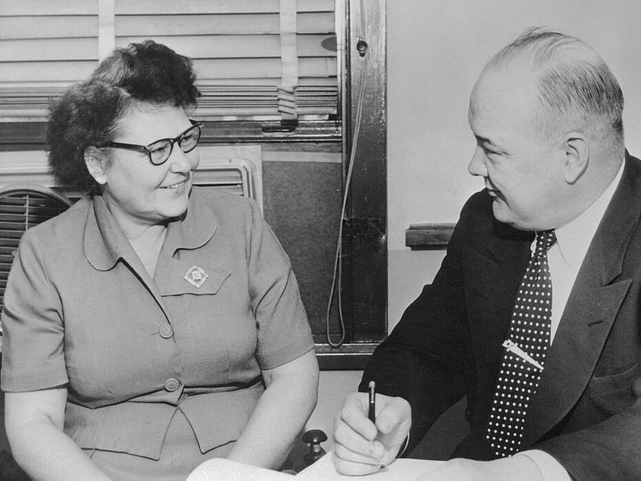 Допрос Нэнни Досс, 1954 год