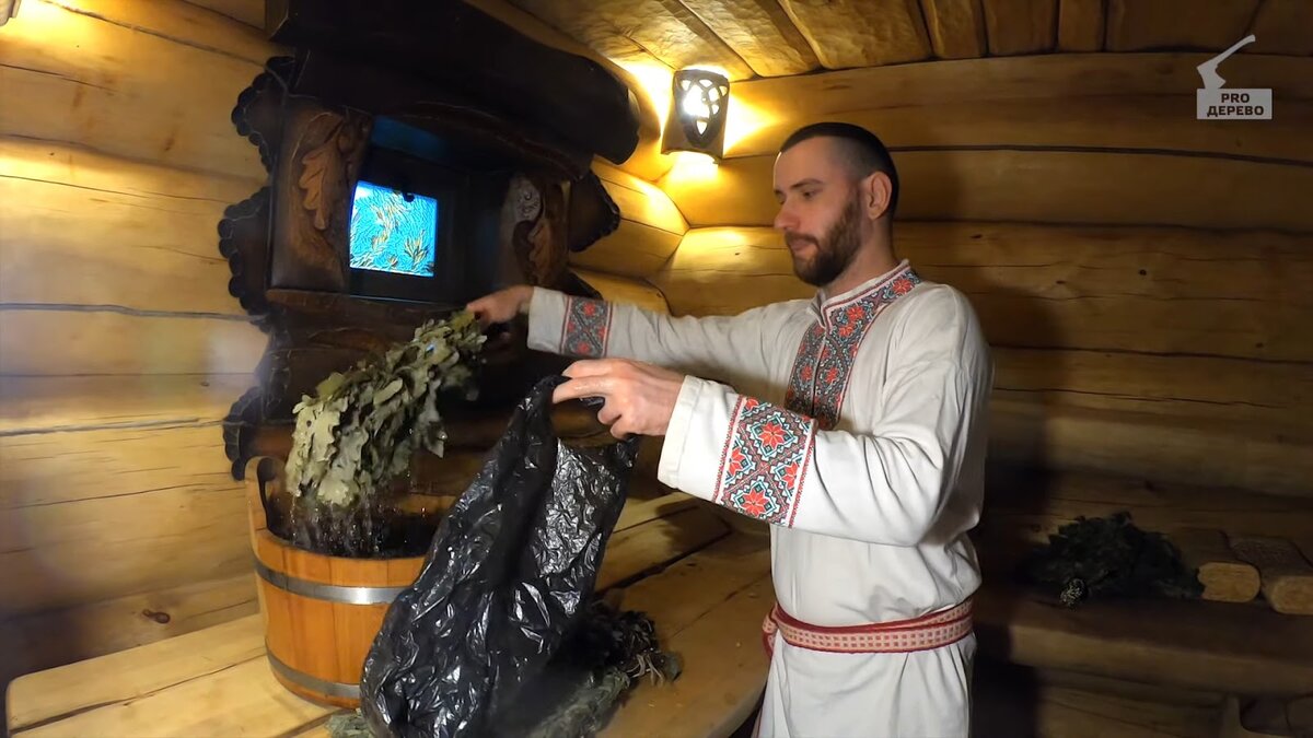 Подготовка дубового веника