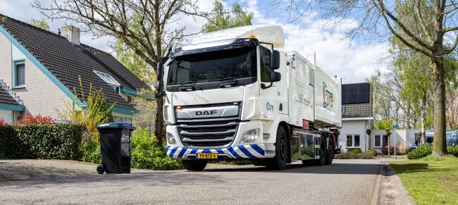 Компания Cure Waste Management приняла 14 автомобилей DAF CF Electric