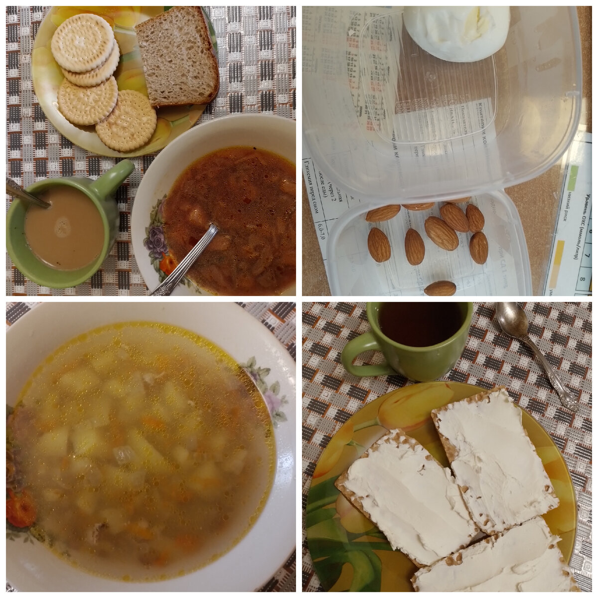 Тут все, кроме обеда, на работе не сфотографирофала 