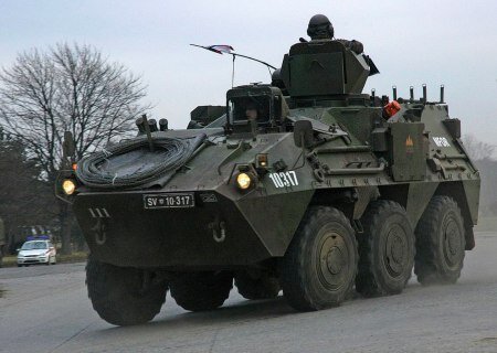    Словения передала Украине 20 бронемашин Valuk на условиях полной секретности