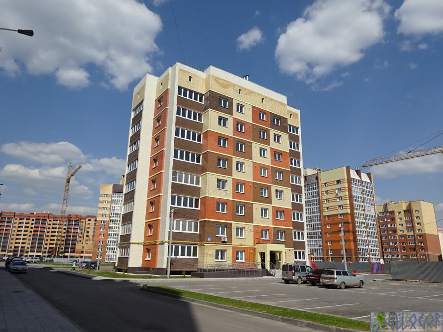 Кречетников парк - дом с обратной стороны
