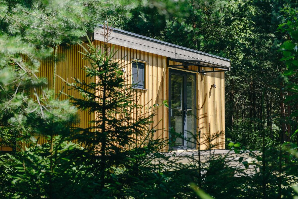 Мини дом по проекту Marini от Априори Альберо