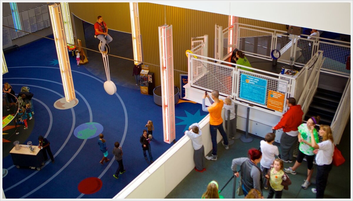 Центр науки и промышленности (COSI) - музей науки в Колумбусе