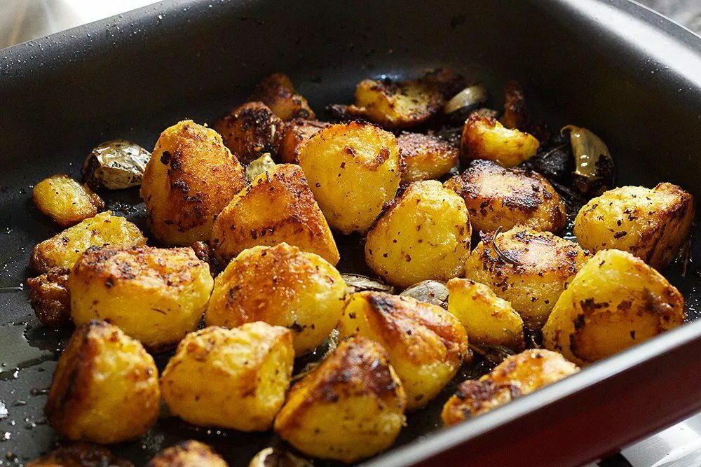 Вот такой аппетитный картофель получается по моему рецепту