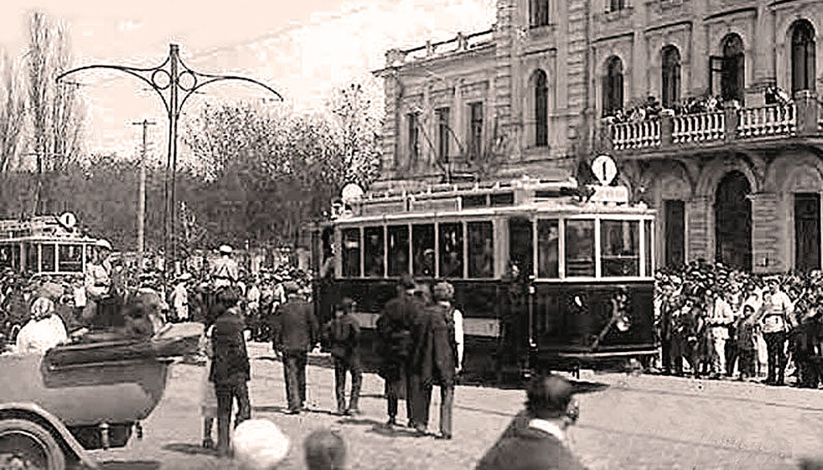 Трамвай в Воронеже, 50-е годы прошлого века