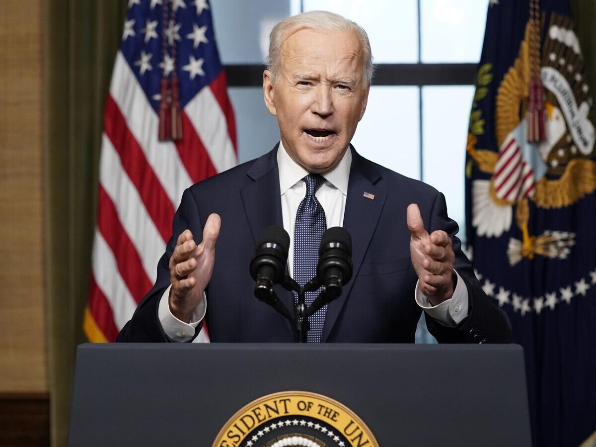    Президент США Джо Байден© AP Photo / Andrew Harnik