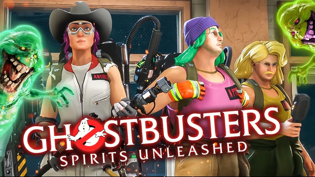 НЕПТУН И FNAF PLAY – ОХОТНИКИ ЗА ПРИВИДЕНИЯМИ (CO-OP) 👻 Ghostbusters:  Spirits Unleashed