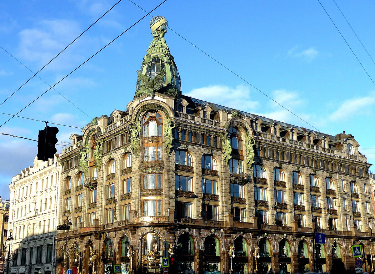 Дом Зингера. "Дом Книги" на Невском проспекте