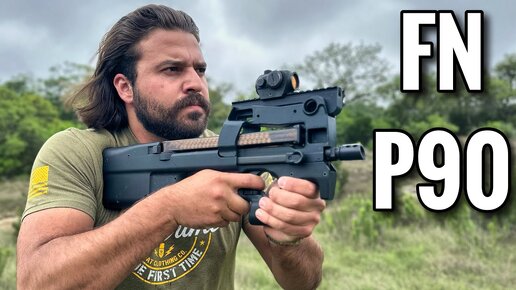 FN P90 - Голливудское Оружие Будущего // Brandon Herrera на Русском Языке