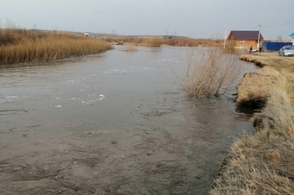    Река Кача, где утонул ребёнок.