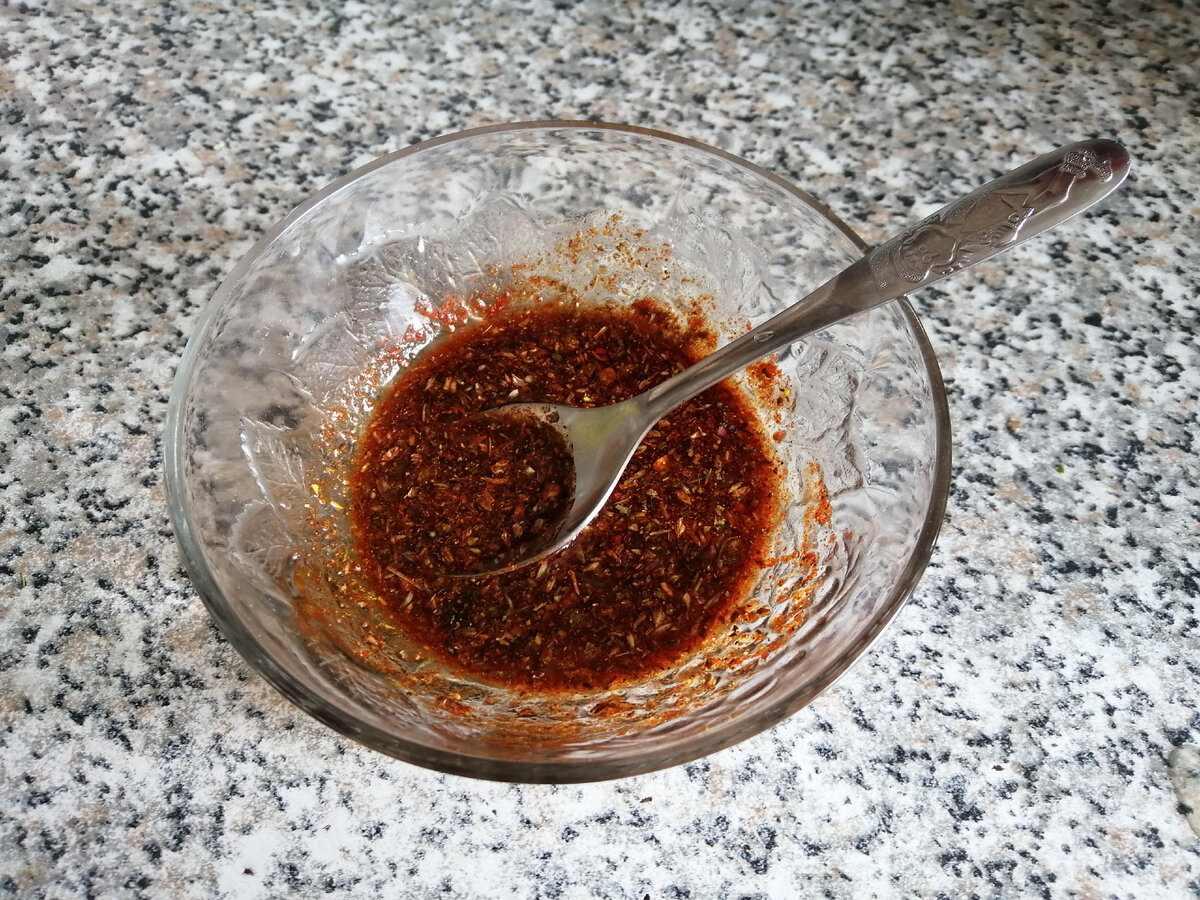 Хорошо всё перемешиваю. 