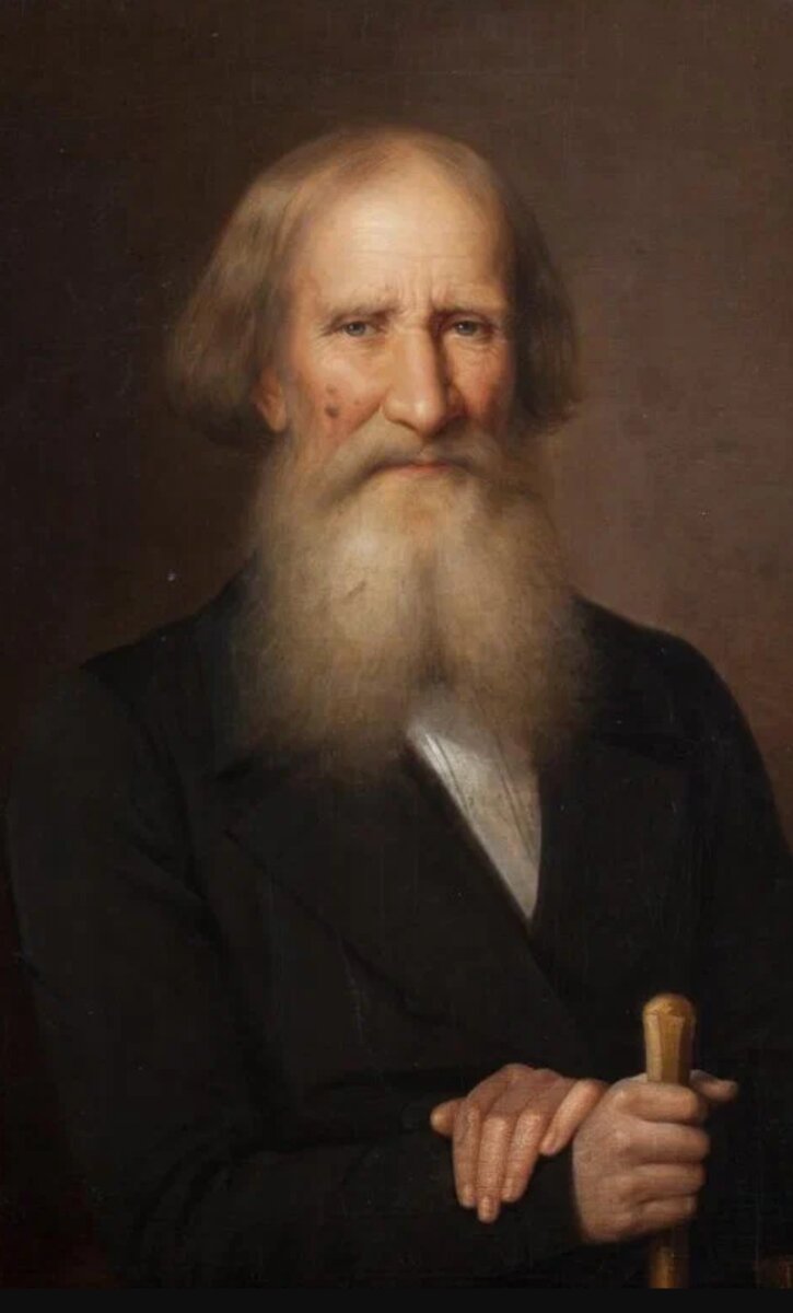 Портрет неизвестного купца с тростью. 