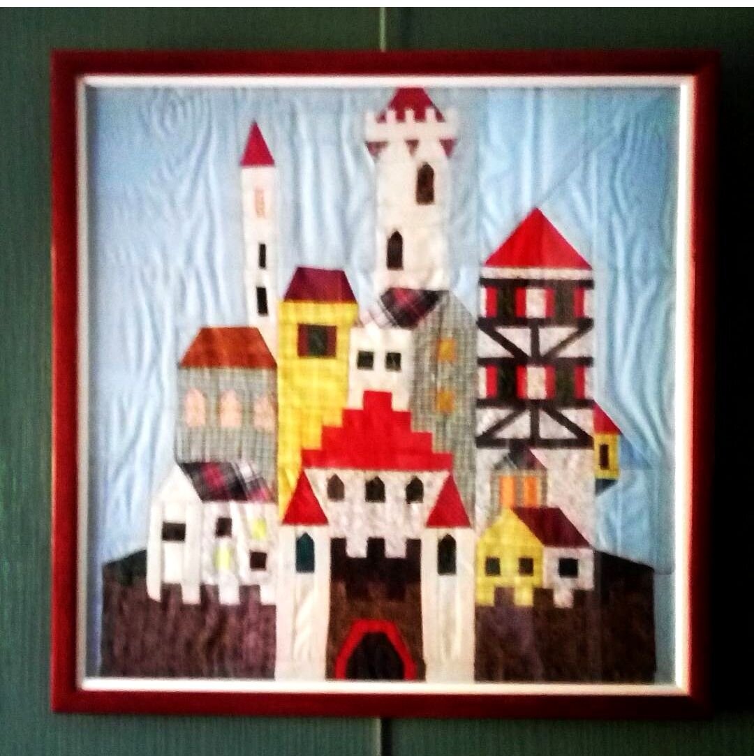 Мой лоскутный замок. Фото из архива автора.