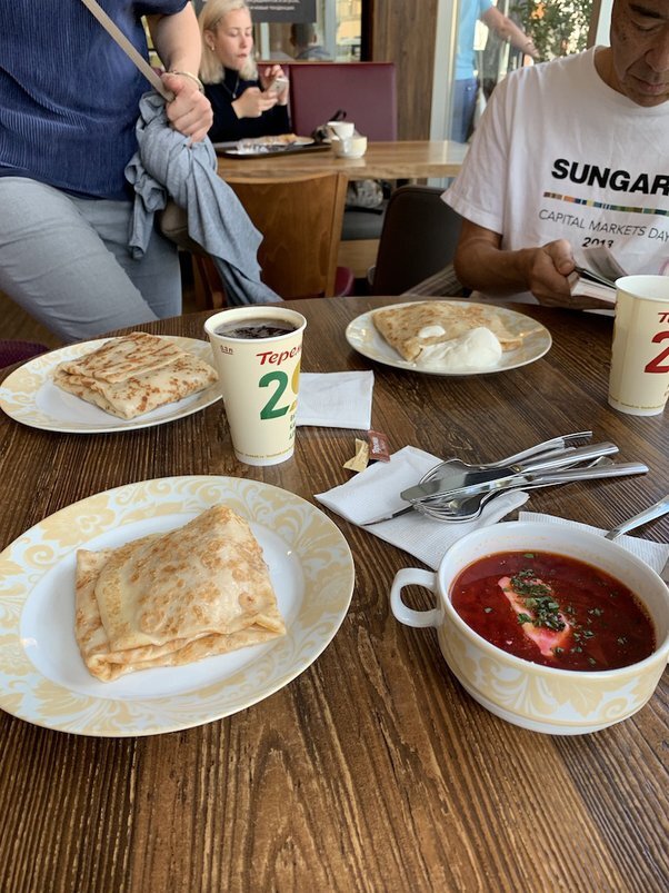 Блинчики из "Теремка". Источник фото: 