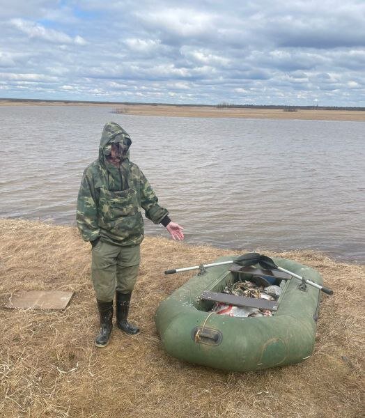    В Югре задержали браконьера, который выловил с помощью сети почти 300 рыб