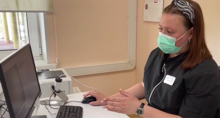    В Детской городской больнице Оренбурга запущен новый проект совместно с центром «Сколково» Кристина Просвиркина