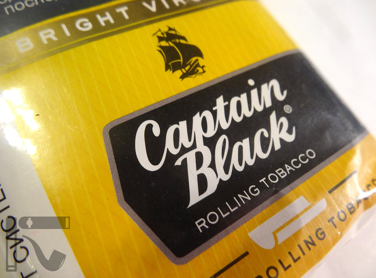 Табак Captain Black Bright Virginia. Фото: © канал "Уголок Курильщика"