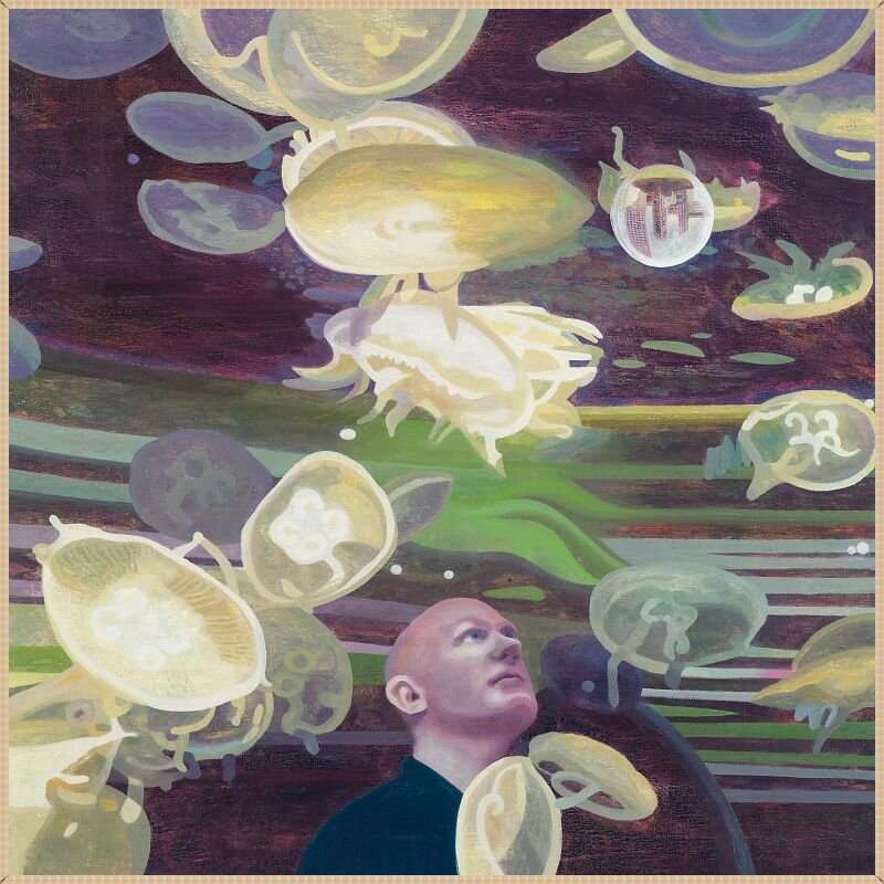 © Ханс Вандекеркхове (Hans Vandekerckhove). Из цикла «Жидкий городской блюз»- 3, 100х100 см. 2018