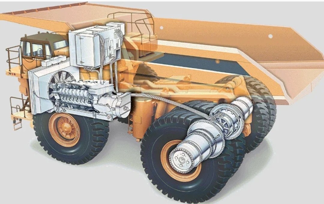 Белаз 7555 схема