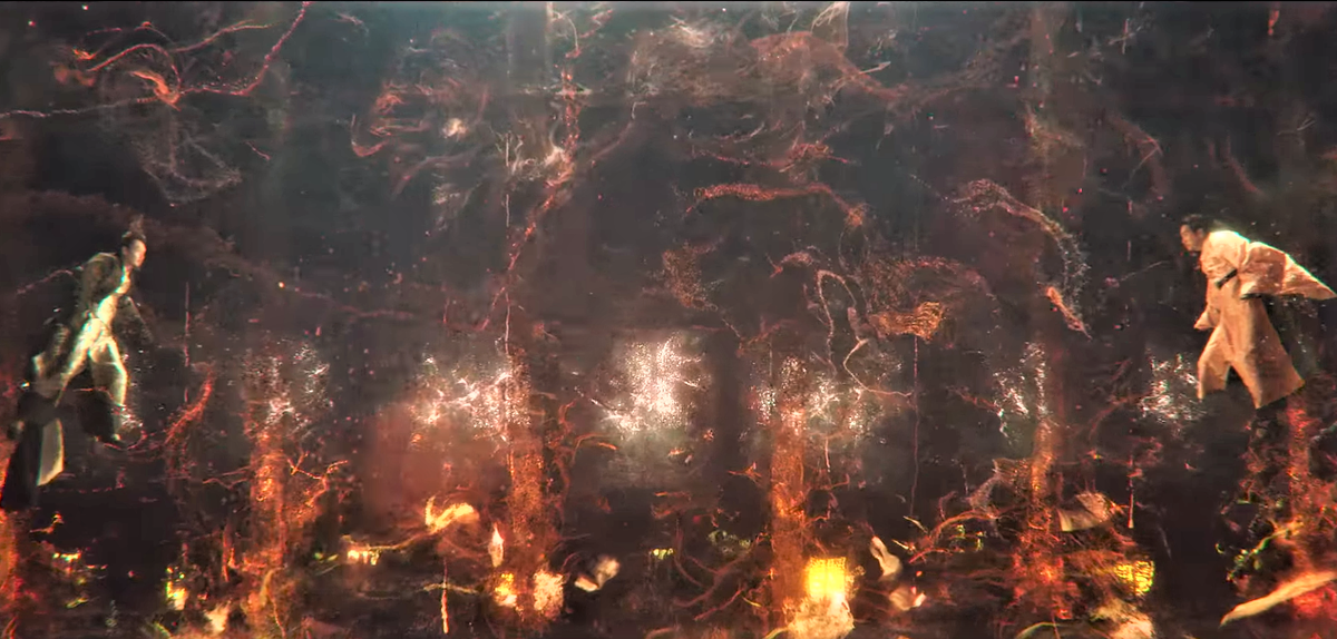 Процесс алхимии душ. Двое меняются телами-душами.