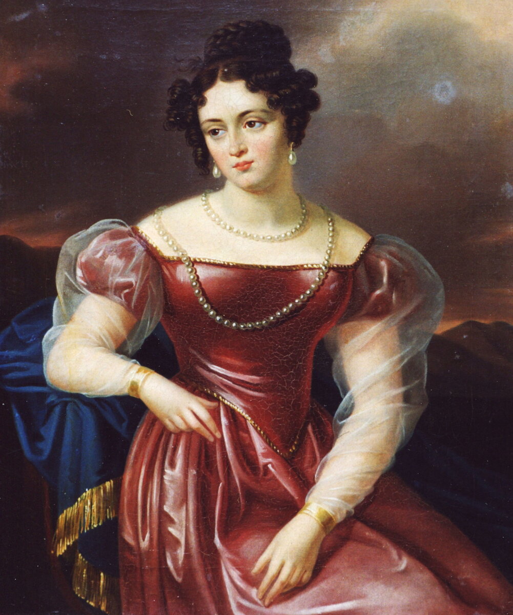 Юзеф Олешкевич «Портрет Софьи Станиславовны Потоцкой» / Симферопольский художественный музей