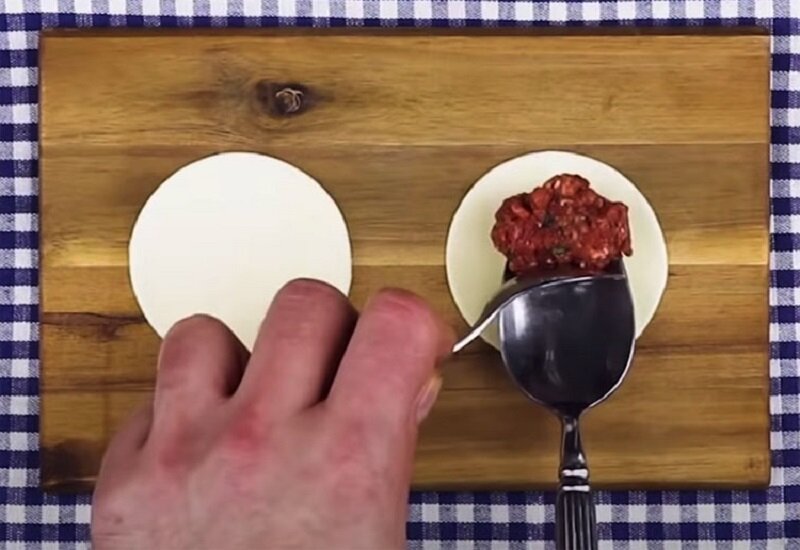 Необычный мясной пирог