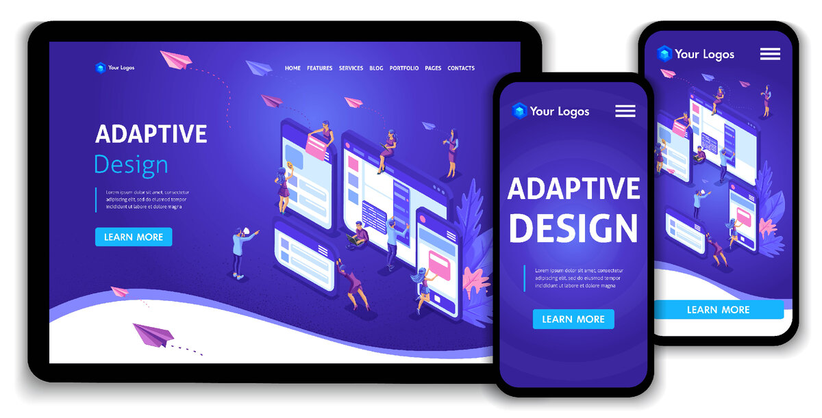 Пример хорошего оформления страницы компании