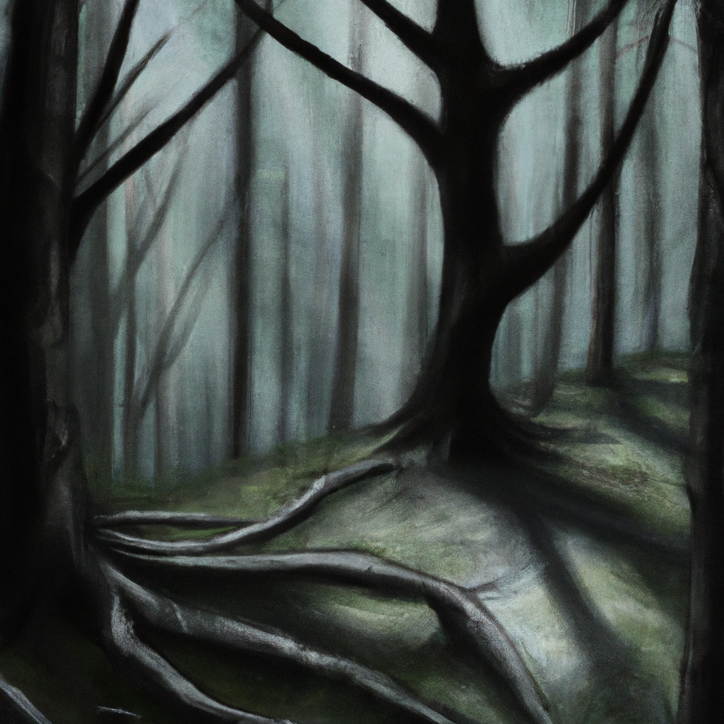 Тень в лесу