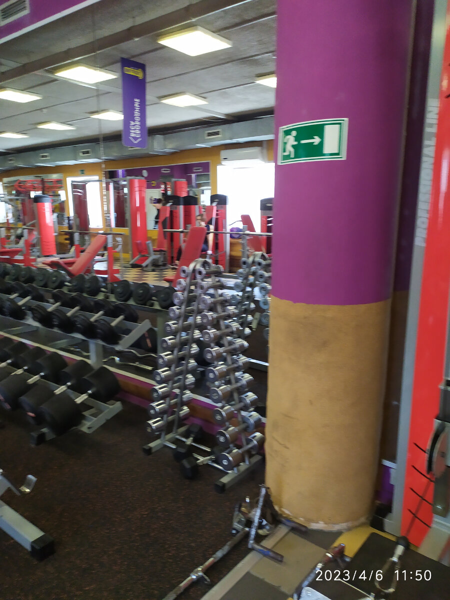 Фото автора. Наш фитнес-центр