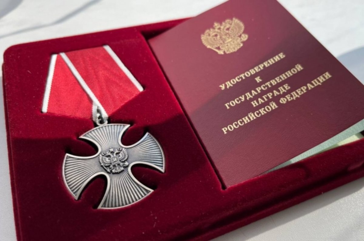    Орден Мужества Павла Дюльдеева.