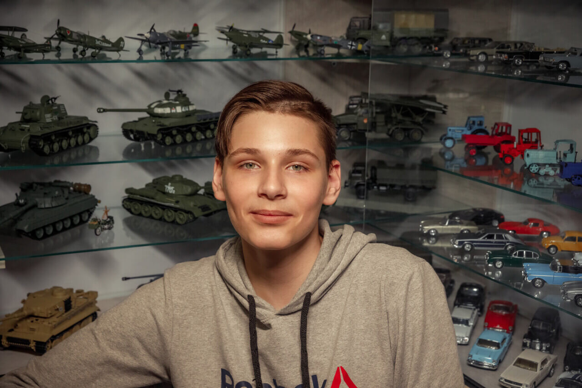 В Сосенском живёт будущий конструктор, которому пока 14 лет | Газета ...