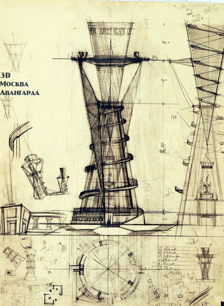 Памятник Христофору Колумбу — эскиз Константина Мельникова