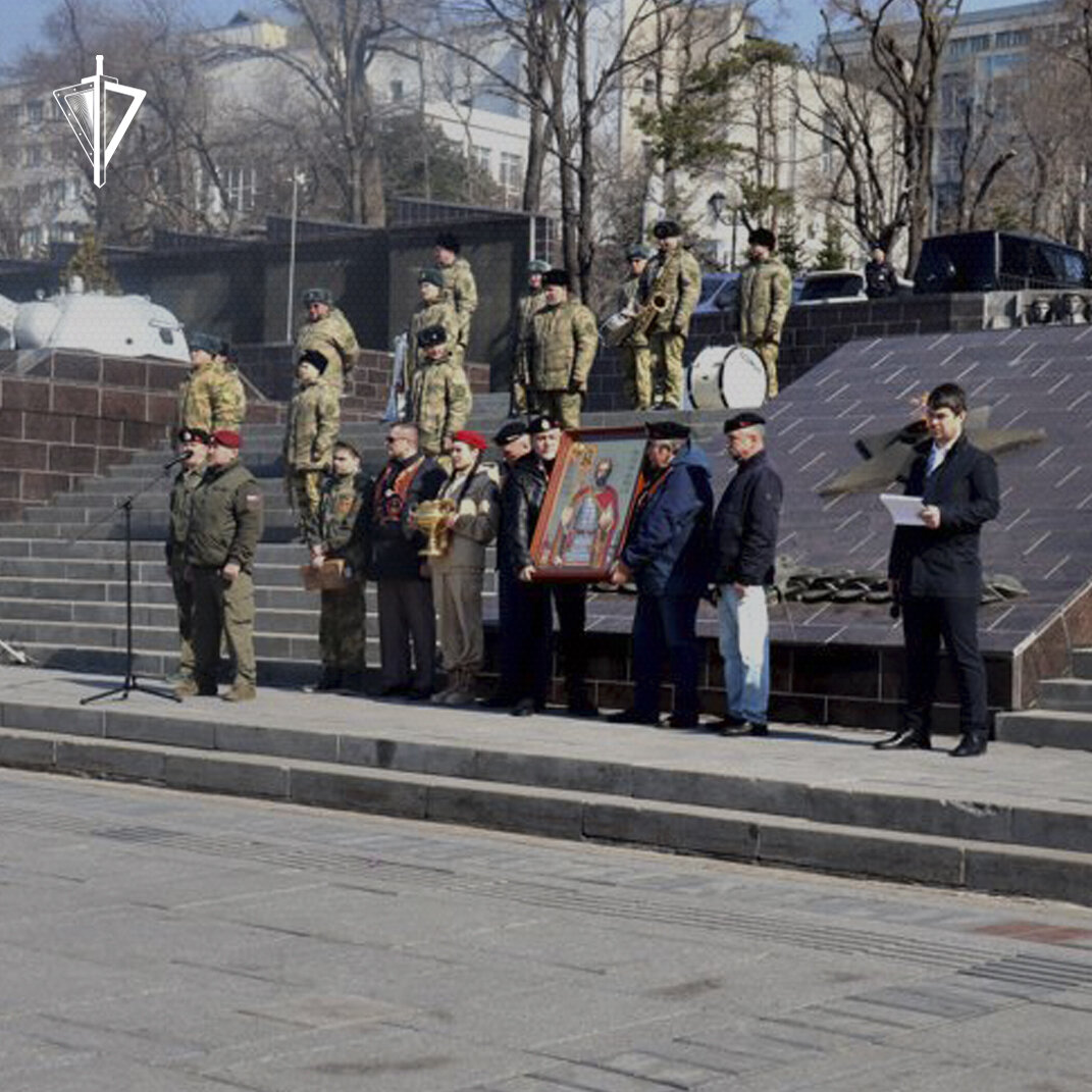 Ветераны Росгвардии отправились в автопробег Владивосток - Донецк «Дорога к  Победе» | Росгвардия | Дзен