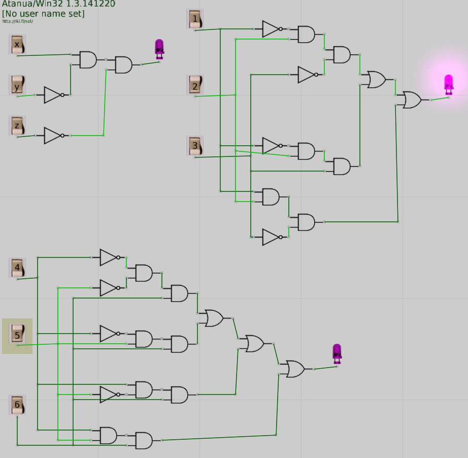 Тест логические схемы