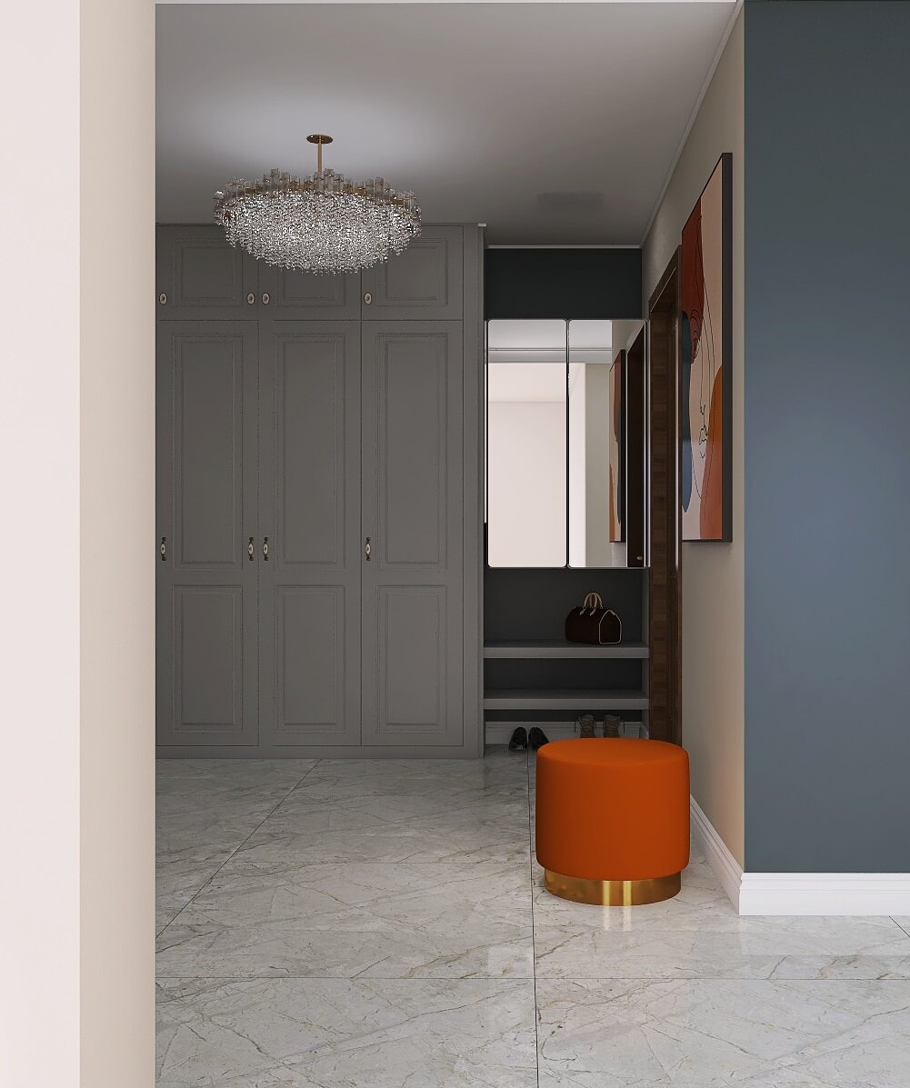 Вид из кухни.