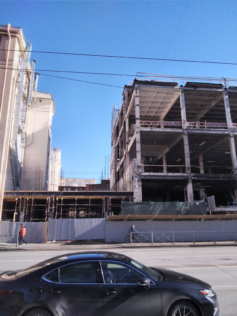 Позже здесь появится переход из газобетона.