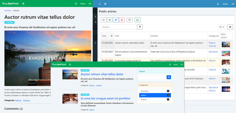 Веб-приложение многопользовательский блог