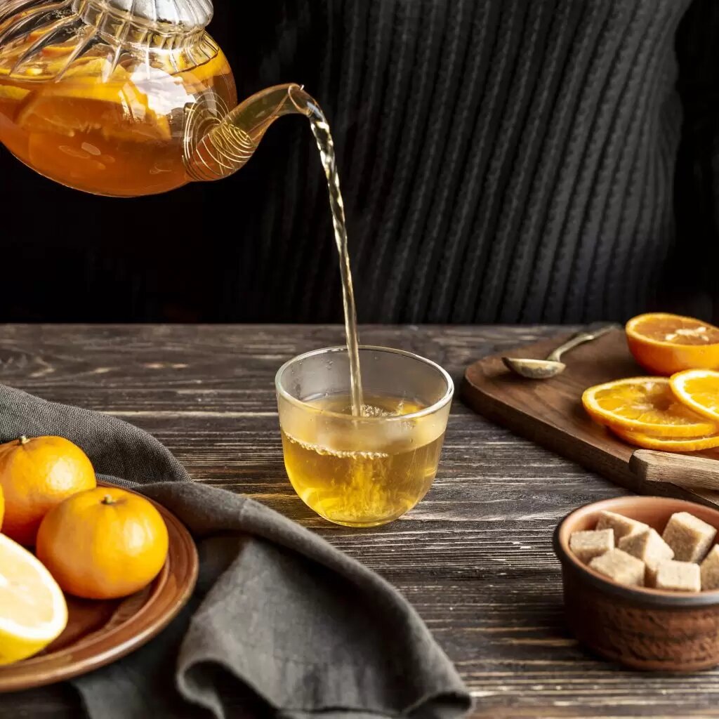 Мандариновые корки применение Изображение от Freepik